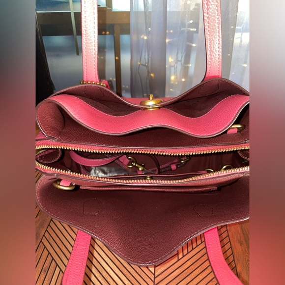 Coach Lora Carryall in Confetti Pink - Picture 3 of 5